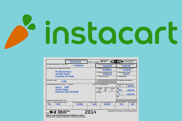 How To Get W2 From Instacart