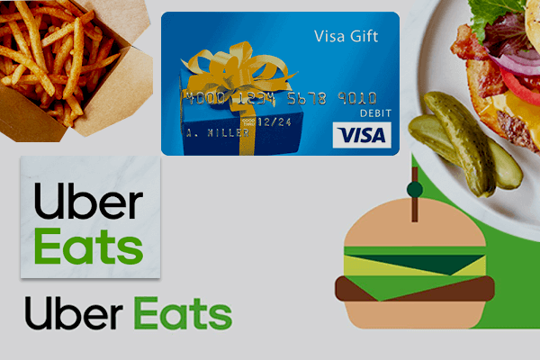 How To Use A Visa Gift Card On Uber Eats